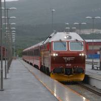 Popis: Luxusní vlak Bodo - (Fauske) - Trondheim