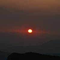 Popis: Západ slunce z Nečinatu