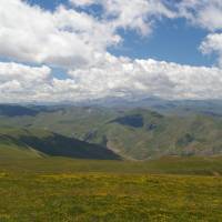 Popis: Šar planina, pohled na pohoří Korab