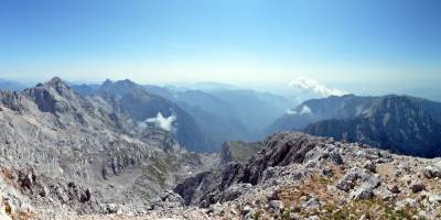 Popis: Z vrcholu Grintovce k jihovýchodu