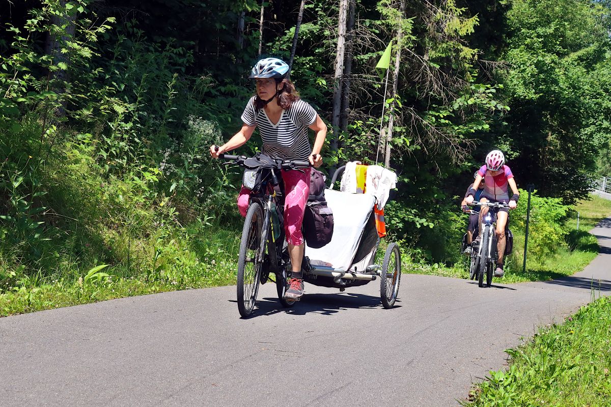 Velo Dunajec, výjezdy podél Czorsztynské přehrady