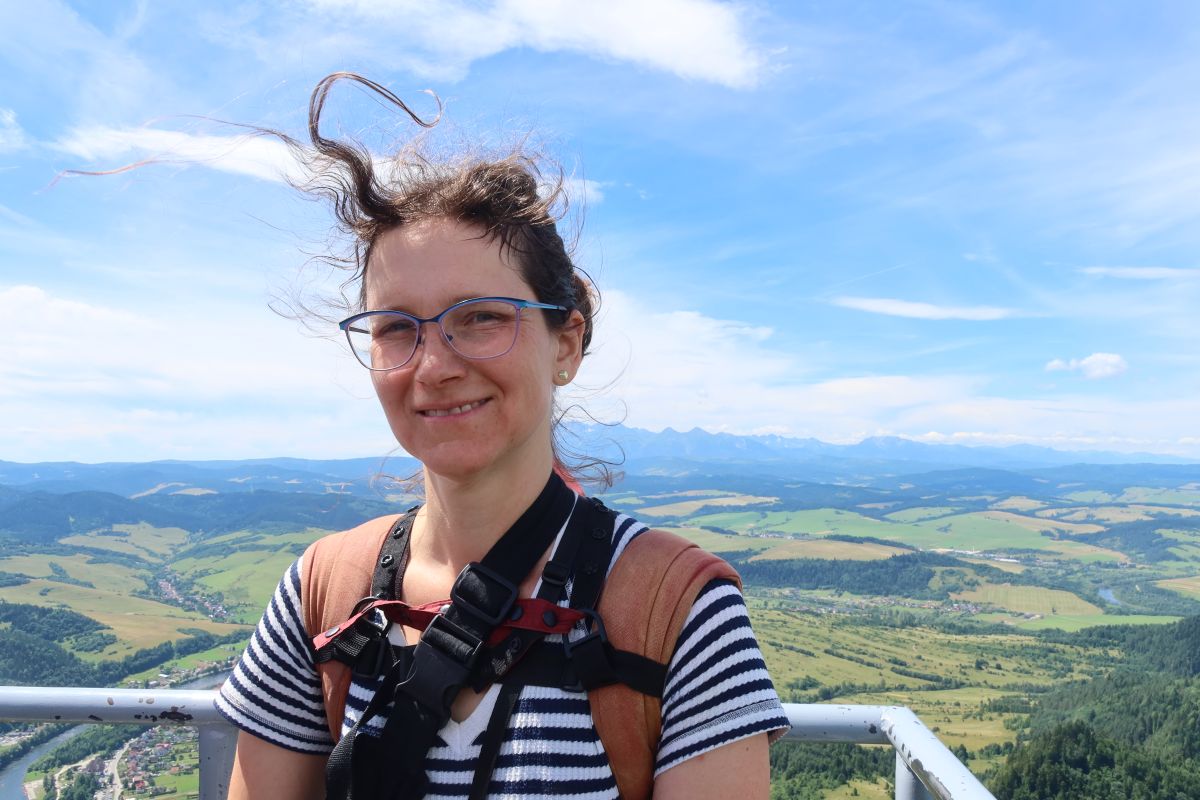 Tři koruny, vzadu Tatry