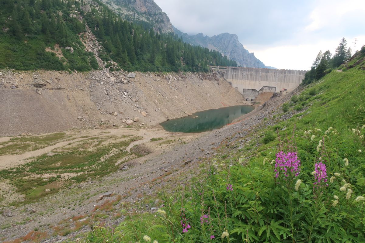 Vypuštěné Lago Fregaboldia